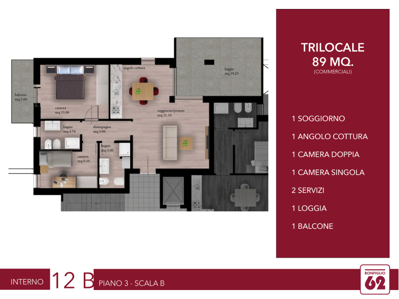 Tipologia Immobile: appartamento Provincia: roma Comune: roma Località: torrevecchia Indirizzo: Via Francesco Bonfiglio