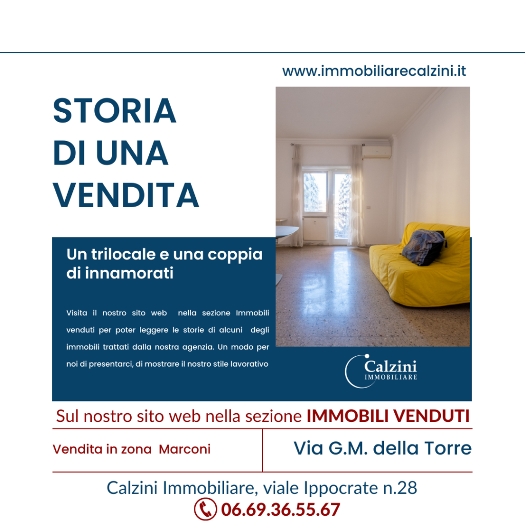 Un Trilocale in zona Marconi: Un Viaggio Immobiliare di Successo