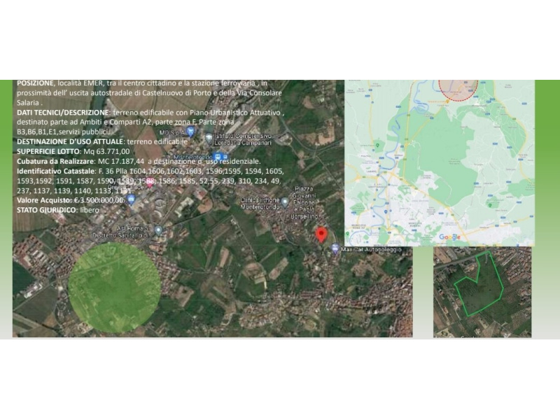 Tipologia Immobile: terreno edificabile Provincia: roma Comune: monterotondo Località: monterotondo Indirizzo: Via Francesco Domenico Guerrazzi